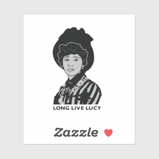 Long Live Lucy Sticker (Blatt)