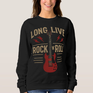 Long Live Rock N' Roll Vintage Electric Guitar Tee