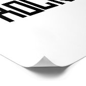 Long Live Rock & Roll Poster (Ecke)