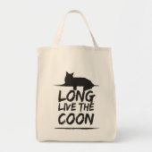 Long Live The Coon! Maine Coon Einkaufstasche (Vorne)