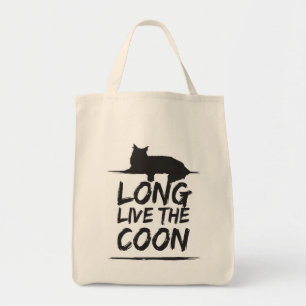 Long Live The Coon! Maine Coon Einkaufstasche