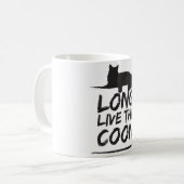 Long Live The Coon! Maine Coon Katzen Kaffeetasse (Vorderseite Links)