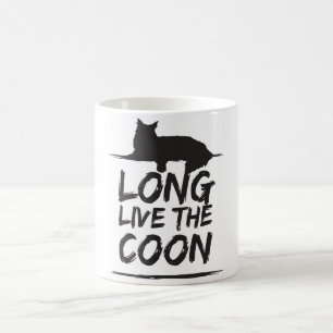 Long Live The Coon! Maine Coon Katzen Kaffeetasse