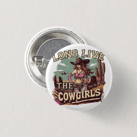 Long live the cowgirl button (Vorne & Hinten)