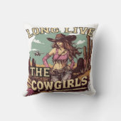 Long live the cowgirl kissen (Rückseite)