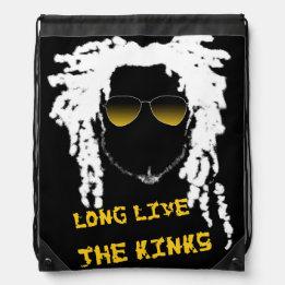 "Long Live the Kinks" Zeichenketten-Backpack Sportbeutel