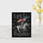 Long Live The Republic Us Karte (Gelbe Blume)