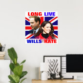 Long Live Wills & Kate Picture Poster (Heimbüro)