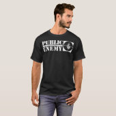 Long-Logo des öffentlichen Feindes T-Shirt (Vorne ganz)