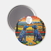 Long Lost Brother Magnet (Vorderseite/Rückseite)