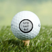 Long Love Ball Custom Text Golf Ball (Insitu T-Shirt)