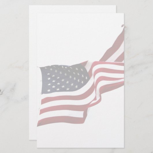 Long May it Wave (1) Briefpapier (Vorne/Hinten)