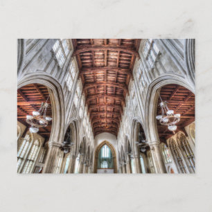 Long Melford Holy Trinity Postkarte