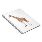 Long Neck Giraffe Notizblock (Rechte Seite)