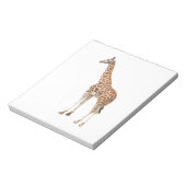 Long Neck Giraffe Notizblock (Rotiert)
