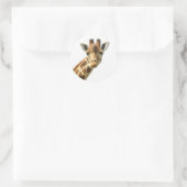Long Necked Giraffe Sticker (Tasche)