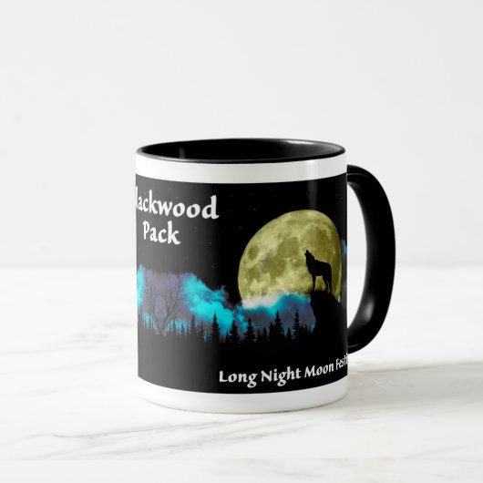 Long Night Monte Festival Tasse (VorderseiteRechts)