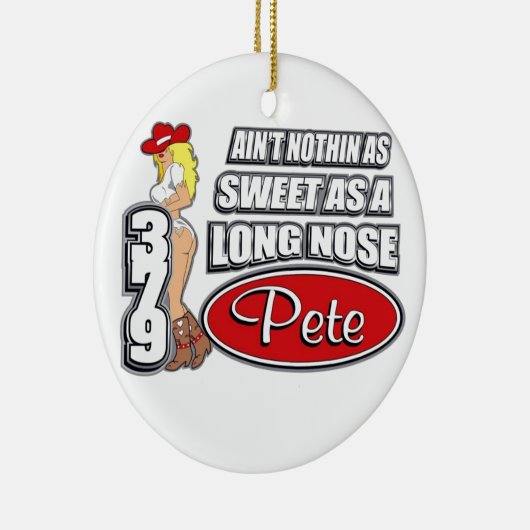 Long Nose Pete Keramik Ornament (Rechts)