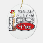 Long Nose Pete Keramik Ornament (Links)
