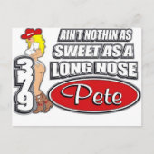 Long Nose Pete Postkarte (Vorderseite)