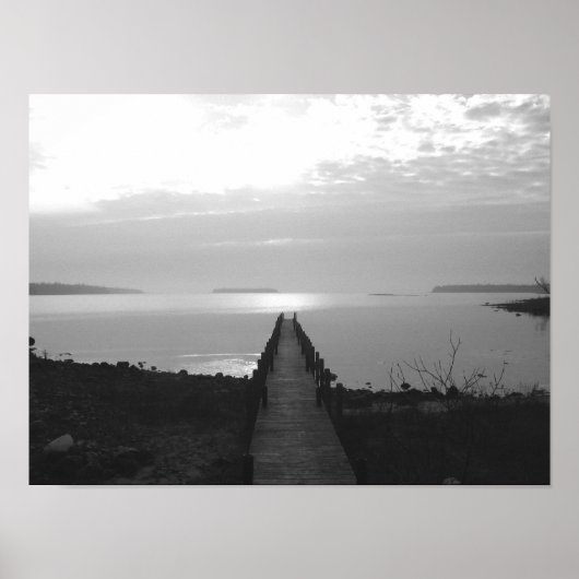 Long Old Dock Poster (Vorne)