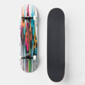 Long Paint 6v Skateboard (Vorderseite)