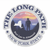 Long Path (rd2) Aufkleber (Vorderseite)