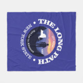 Long Path (rd2) Fleecedecke (Vorderseite (Horizontal))