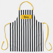 Long Patterned Apron for Women & Men – Durable  Schürze (Vorderseite)