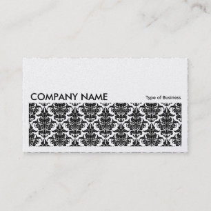 Long Picture 0112 - Damask Pattern (Gold) Visitenkarte