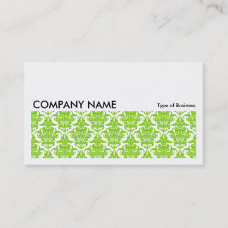 Long Picture 0128 - Martian Green Damask Visitenkarte