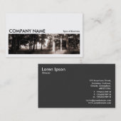 Long Picture 012 - Edge of the Woods Visitenkarte (Vorne/Hinten)