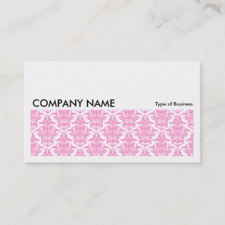 Long Picture 0132 - Rosa Damask Visitenkarte