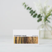 Long Picture 0174 - Redwood Bark Visitenkarte (Stehend Vorderseite)