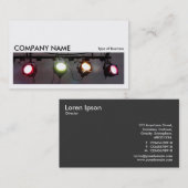 Long Picture 0185 - Theater Spot Lights Visitenkarte (Vorne/Hinten)