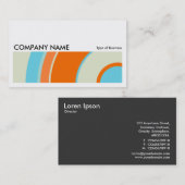 Long Picture 0202 - Colorful Circle 03 Visitenkarte (Vorne/Hinten)