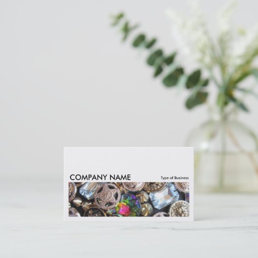 Long Picture 0212 - Flea Market Bling Visitenkarte (Stehend Vorderseite)