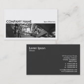 Long Picture 0215 - Moderne Räume Visitenkarte (Vorne/Hinten)