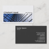 Long Picture 0228 - Reflektierender Office-Block Visitenkarte (Vorne/Hinten)