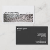 Long Picture 0245 - Wassertropfen auf Glas 02 Visitenkarte (Vorne/Hinten)