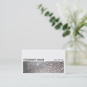 Long Picture 0245 - Wassertropfen auf Glas 02 Visitenkarte (Stehend Vorderseite)