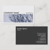 Long Picture 0260 - Starlings in a Tree Visitenkarte (Vorne/Hinten)