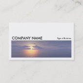 Long Picture 0269 - Sunrise/Sunset Visitenkarte (Vorderseite)