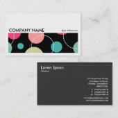 Long Picture 0271 - Spots & Circles 150816 Visitenkarte (Vorne/Hinten)