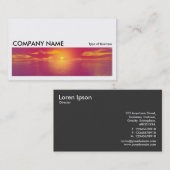 Long Picture 079 - Sunrise Sunset Visitenkarte (Vorne/Hinten)