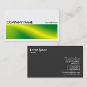 Long Picture 07 - Green Wave Visitenkarte (Vorne/Hinten)