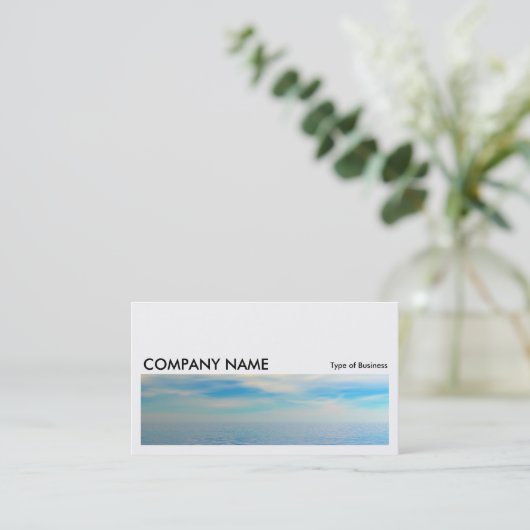 Long Picture 083 - Tropisches Meer Visitenkarte (Stehend Vorderseite)