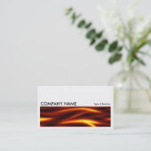 Long Picture 08 - Tongues of Fire Visitenkarte (Stehend Vorderseite)