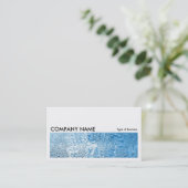 Long Picture 091 - Blue Water Visitenkarte (Stehend Vorderseite)