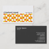 Long Picture - Geometric 020614e Visitenkarte (Vorne/Hinten)